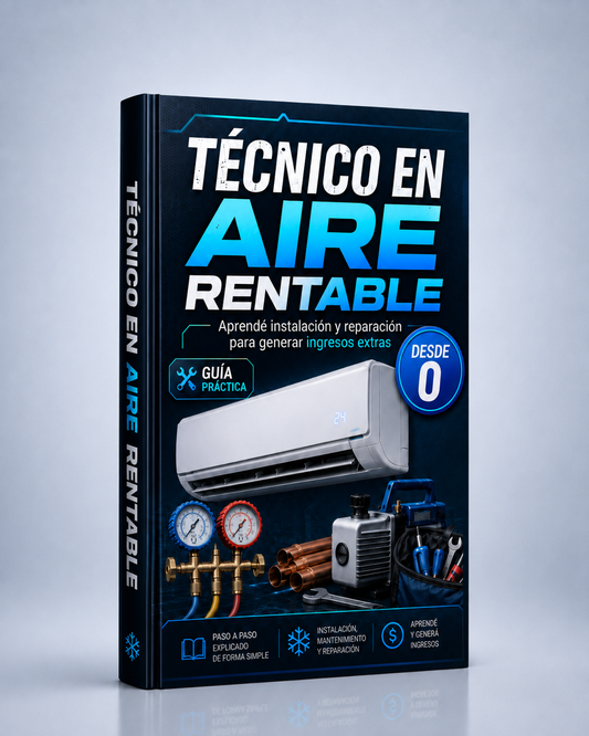 Genera ingresos extra con Técnico en Aire Rentable